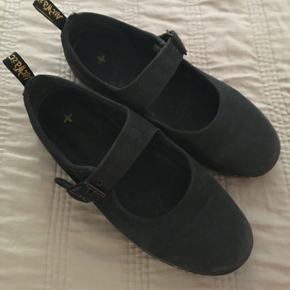 Doc Martens cotton Mary Jane Shoes